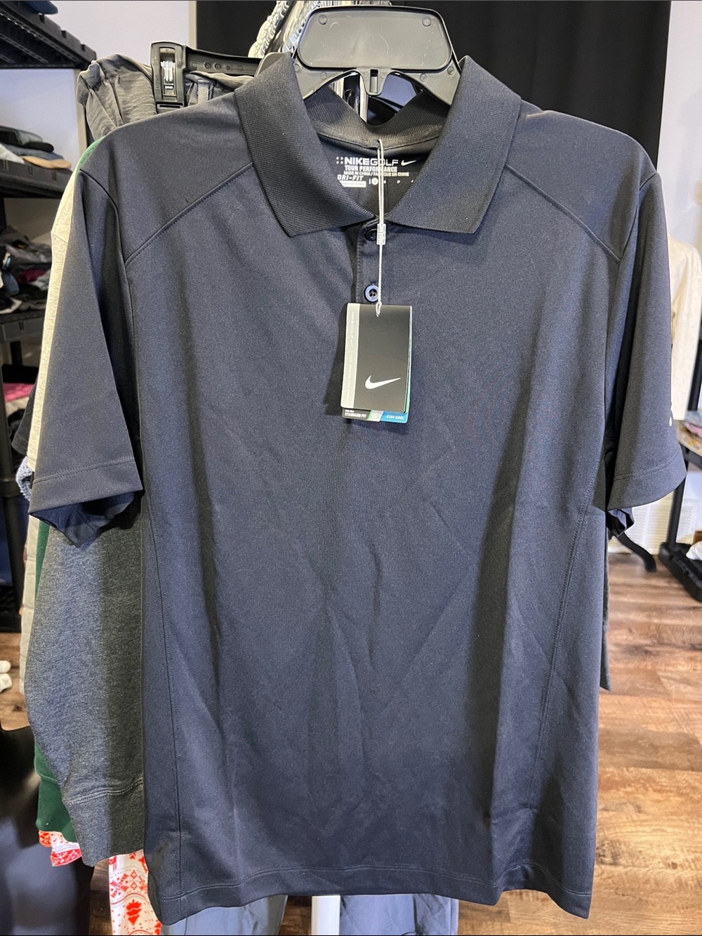 Small men’s golf Nike Men's Polo Shirt - black